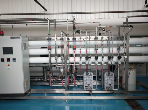10噸雙級反滲純水設備 10噸雙級反滲純水設備